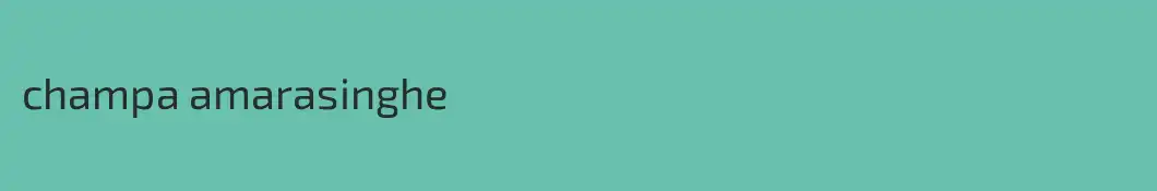 champa amarasinghe